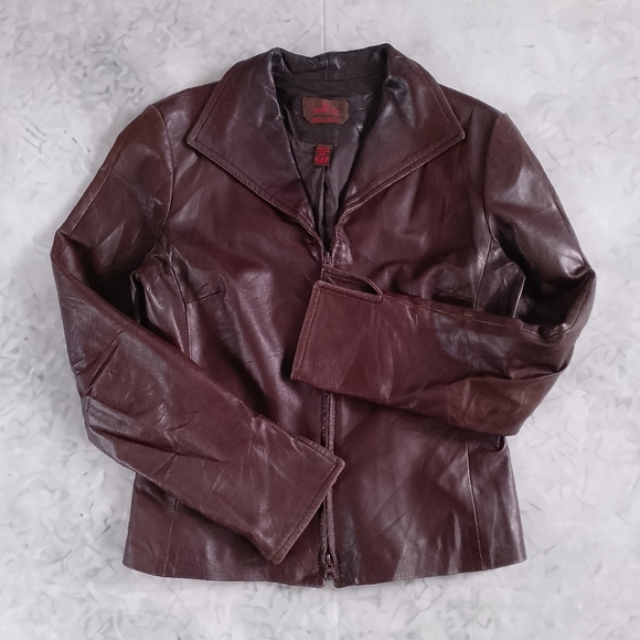 Vintage Jackets & Blazers - Vintage 90s Danier Italian Leather Jacket
